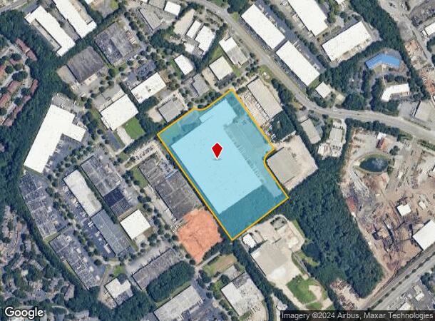  2915 Northeast Pkwy, Atlanta, GA Parcel Map