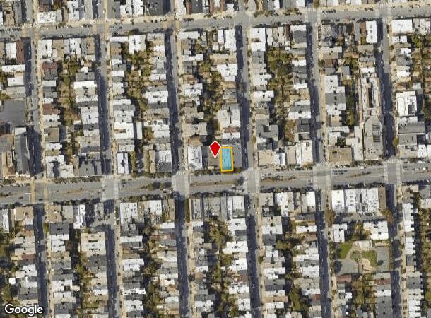  5612 Geary Blvd, San Francisco, CA Parcel Map