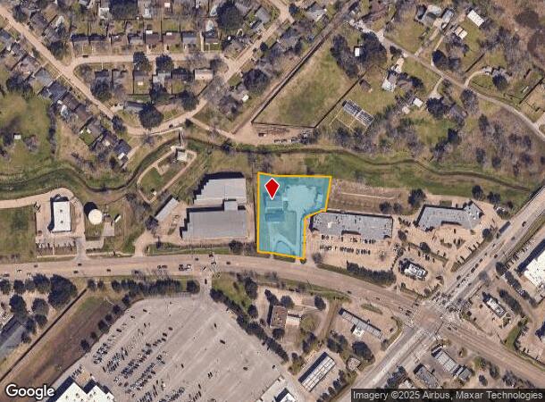  1705 Broadway St, Pearland, TX Parcel Map