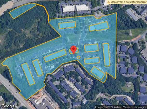  1710 Oakridge Dr Nw, Kennesaw, GA Parcel Map