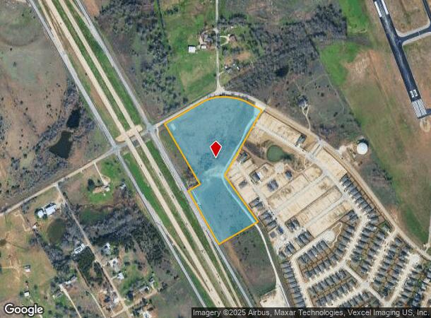  2125 Woodard Ave, Cleburne, TX Parcel Map