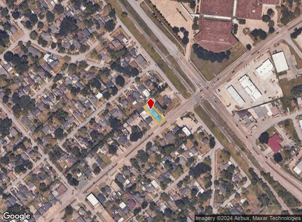  8459 Howard Dr, Houston, TX Parcel Map