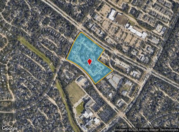  8101 Research Forest Dr, Spring, TX Parcel Map