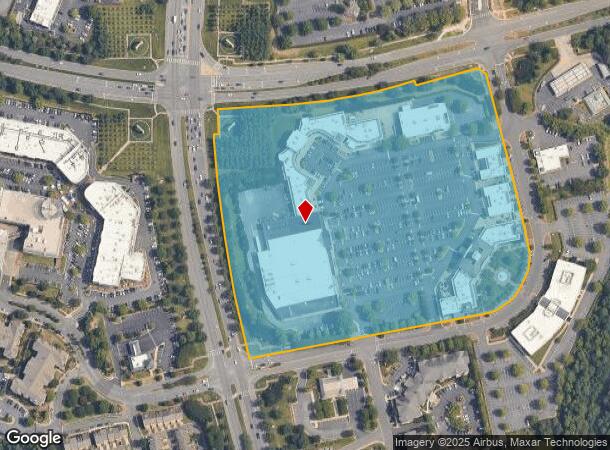  15007 John J Delaney Dr, Charlotte, NC Parcel Map