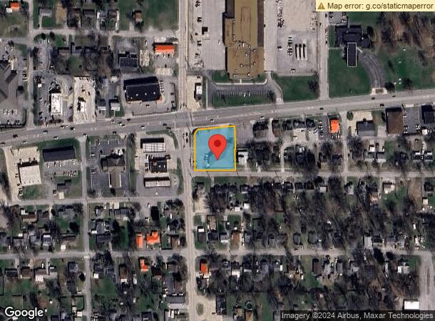  2521 Broadway St, Mount Vernon, IL Parcel Map