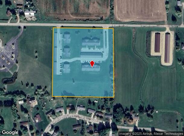 201 Progress Rd, Manawa, WI Parcel Map