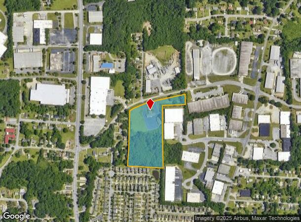  900 E Springfield Rd, High Point, NC Parcel Map