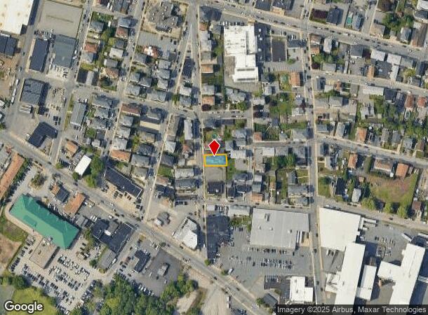  128 18Th St, Fall River, MA Parcel Map
