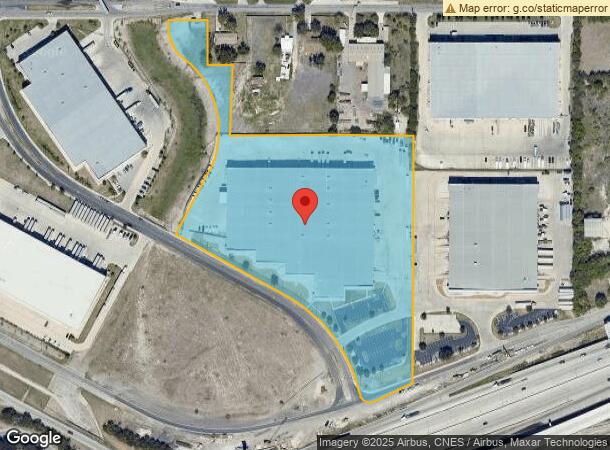  1228 Cornerway Blvd, San Antonio, TX Parcel Map