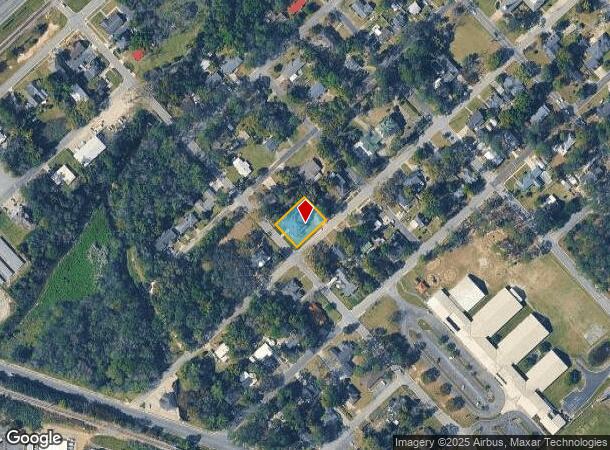  415 Dewey St, Waycross, GA Parcel Map