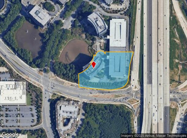  1 Glenlake Pky, Atlanta, GA Parcel Map