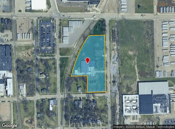  1023 Walbridge St, Kalamazoo, MI Parcel Map