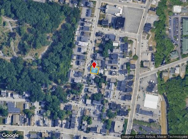 241 Rathbun St, Woonsocket, RI Parcel Map