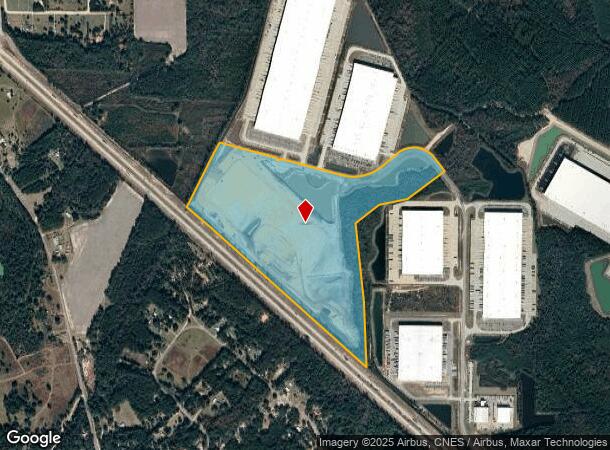  Frontage Rd, Ellabell, GA Parcel Map
