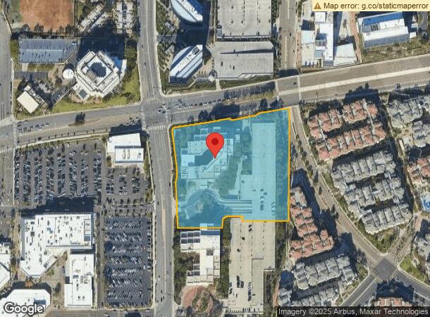  9191 Towne Centre Dr, San Diego, CA Parcel Map