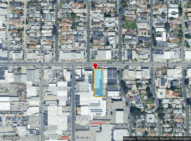 10824 Burbank Blvd, North Hollywood, CA Parcel Map