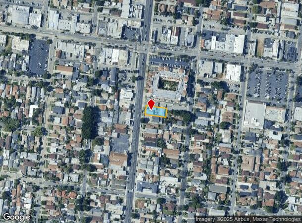 10016 California Ave, South Gate, CA Parcel Map