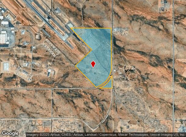  3615 E Aeronautical Way, Tucson, AZ Parcel Map