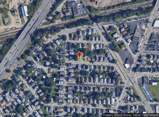 10 Clark Ave, Pawtucket, RI Parcel Map