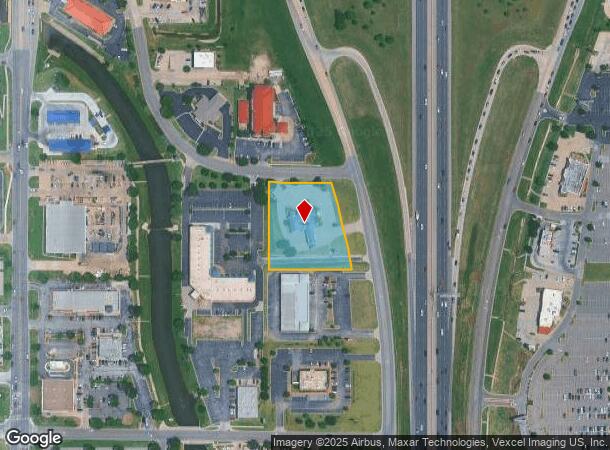  2101 S I 35 Service Rd, Moore, OK Parcel Map