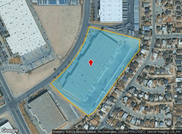 1240 Don Haskins Dr, El Paso, TX Parcel Map
