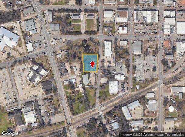  119 N San Jacinto St, Conroe, TX Parcel Map