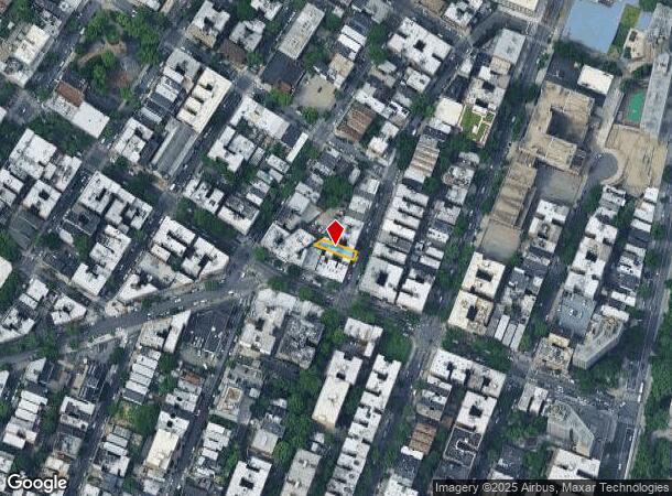 2407 Beaumont Ave, Bronx, NY Parcel Map