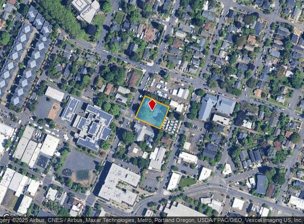  8010 N Charleston Ave, Portland, OR Parcel Map