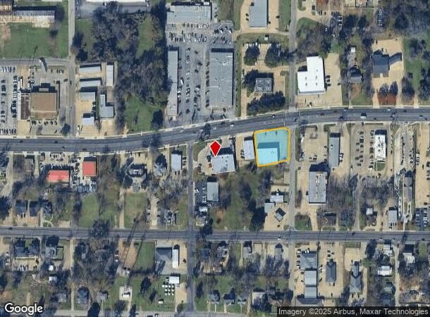  610 E Tyler St, Athens, TX Parcel Map