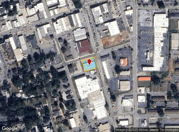  12 Leake St, Cartersville, GA Parcel Map