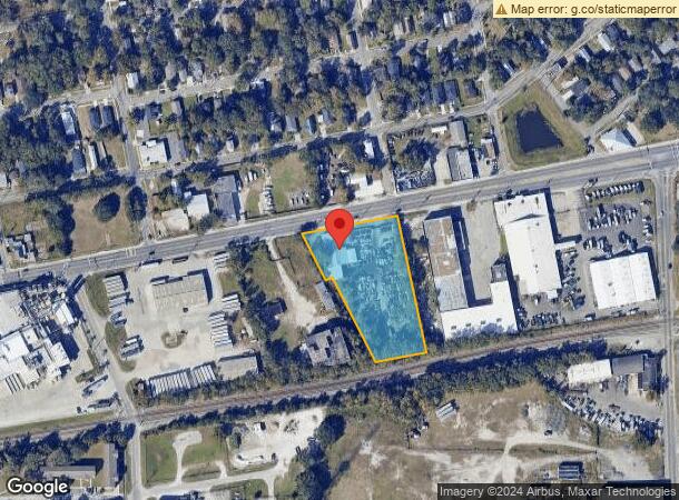  2050 W Beaver St, Jacksonville, FL Parcel Map