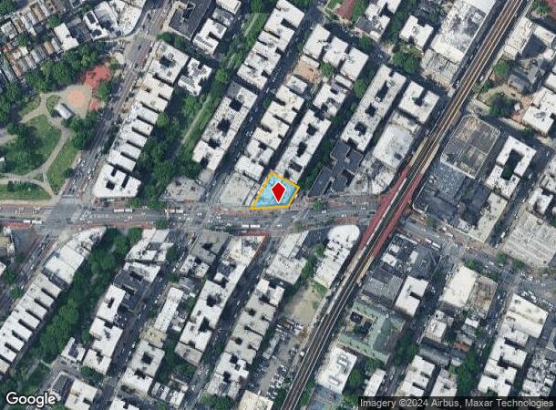  11-25 W Fordham Rd, Bronx, NY Parcel Map