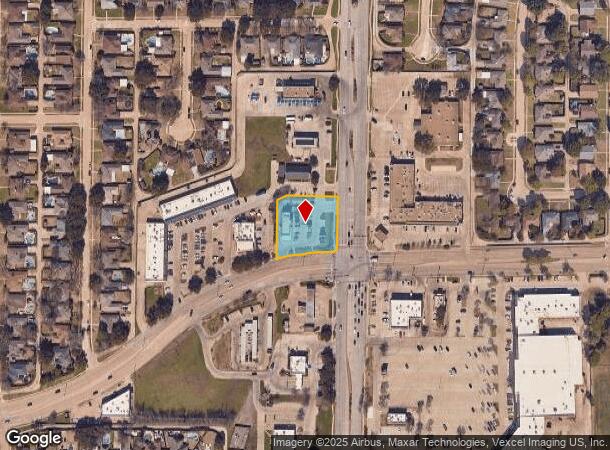 1010 W Frankford Rd, Carrollton, TX Parcel Map