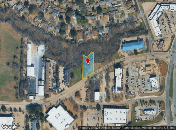 1805 W Pleasant Ridge Rd, Arlington, TX Parcel Map