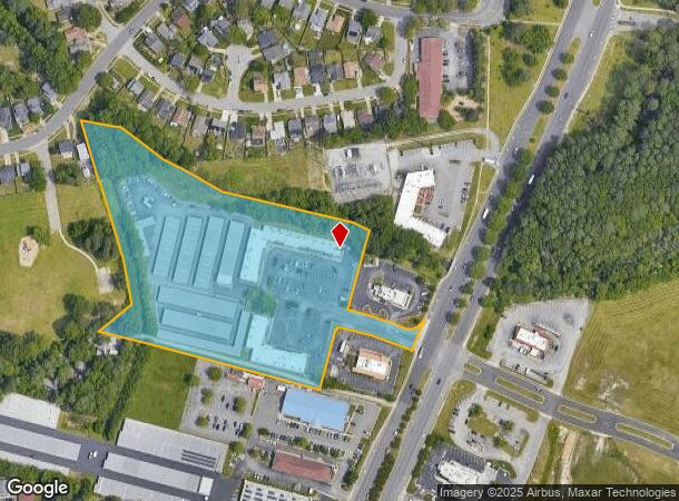 1485 General Booth Blvd, Virginia Beach, VA Parcel Map