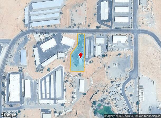  650 Hardy Way, Mesquite, NV Parcel Map