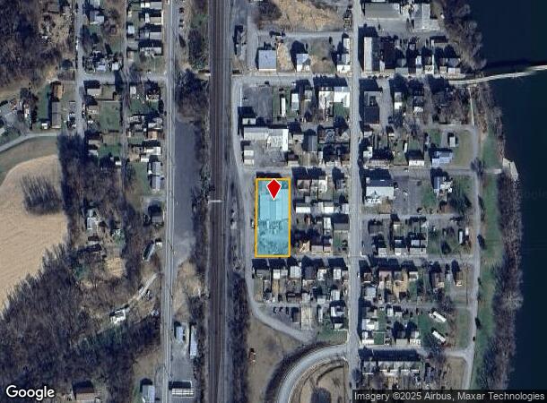  Railroad Ave, Mifflin, PA Parcel Map