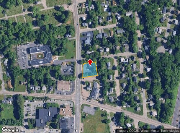  23 N Pearl St, Brockton, MA Parcel Map