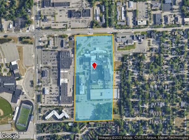 1101 W University Dr Rochester - Map 