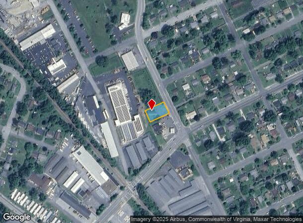  1115 Ivy St, Waynesboro, VA Parcel Map