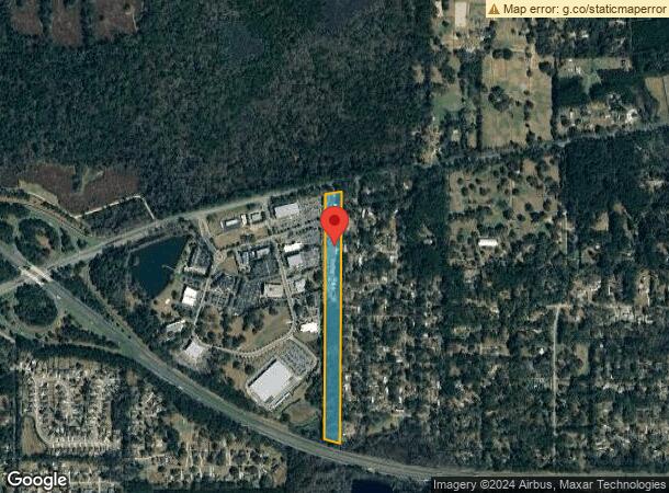  7771 Mahan Dr, Tallahassee, FL Parcel Map