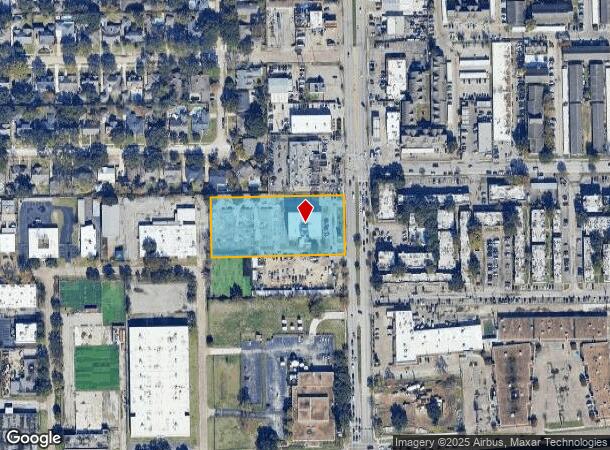  3838 Hillcroft Ave, Houston, TX Parcel Map