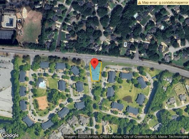  1717 Old Spartanburg Rd, Greer, SC Parcel Map