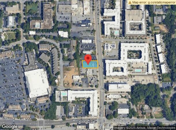  6074 Roswell Rd, Atlanta, GA Parcel Map