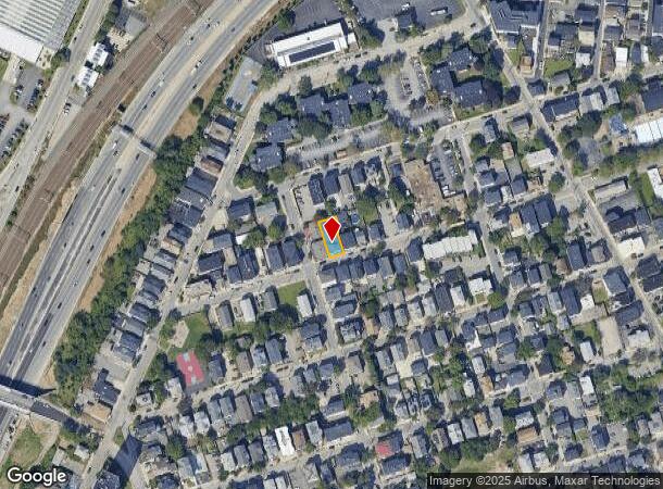 107 Tell St, Providence, RI Parcel Map