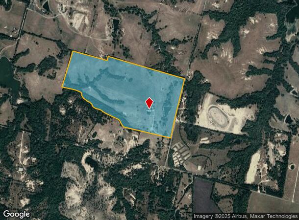 159 Speedway Rd, Bells, TX Parcel Map