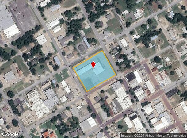  500 N Beaton St, Corsicana, TX Parcel Map