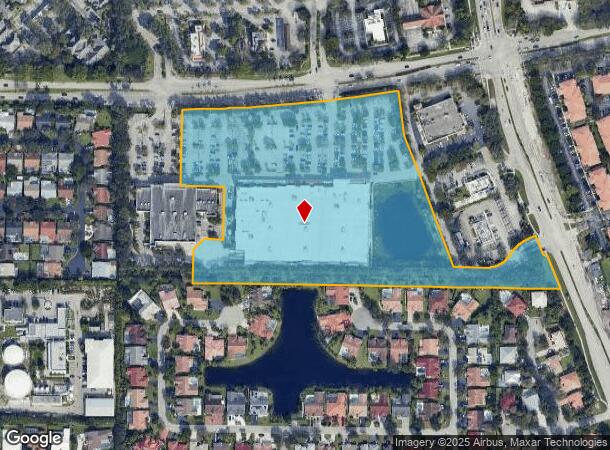  9600 Westview Dr, Coral Springs, FL Parcel Map