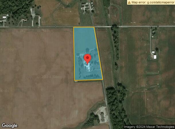  3700 S County Home Rd, Bluffton, IN Parcel Map