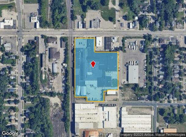  708 E Cesar E Chavez Ave, Lansing, MI Parcel Map